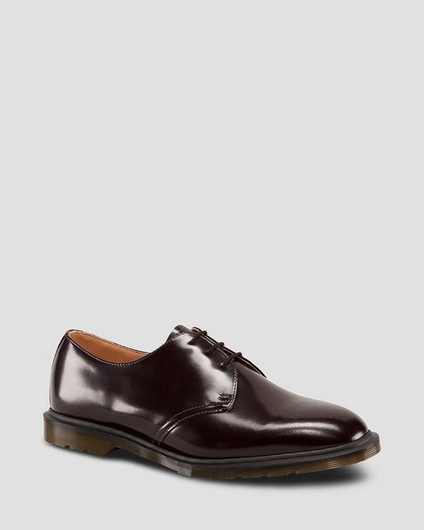 Dr Martens Dámské Polobotky Archie Vínové, CZ-014829